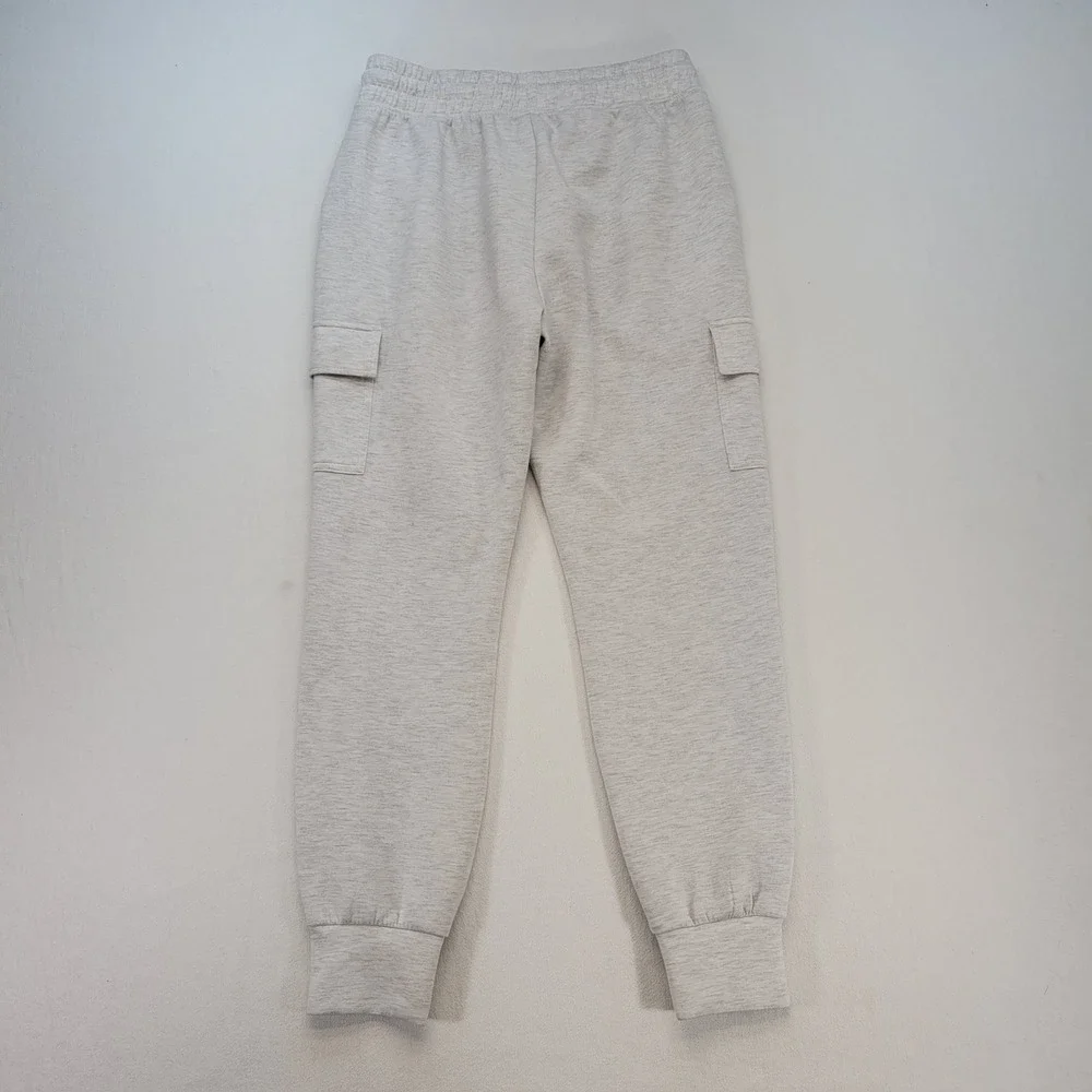 Yogalicious‎ Scuba Cascade Jogger Womens S Gray Athletic Cargo Sweatpants